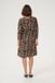 Kaffe Jurk Kapedra Short Dress 10509622 Naturel Leopard Print Dames Maat - 34