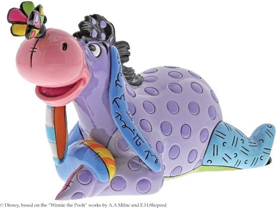 Disney by Romero Britto Disney beeldje - Britto collectie - Eeyore Mini