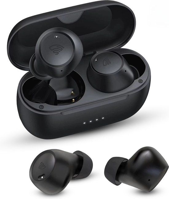 Golden Sound Buds Pro - Draadloze oordopjes - Bluetooth oordopjes - Active Noise Cancelling 32dB - Ambient mode - 40 uur batterijduur - Oortjes draadloos - Geschikt voor alle smartphones & laptops