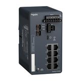 Schneider MCSESM093F1CS0, Switchgestprof_8X100Txrj45,1X100Fxfomono