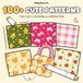 100+ Cute Patterns for Cozy Coloring & Inspiration