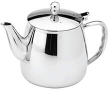 Café Stal BXT-050 Bx serie 18/10 klassieke roestvrijstalen thee pot met koele touch holle handgrepen, spiegel gepolijst, 55 oz