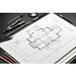 Clairefontaine Alpha Lavis tekenpapier, 200 g, 50 x 65 cm, 125 vellen, wit