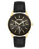 Steve Madden SM/9112GYGP dress horloge, zwart