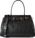 GUESS Dovie Satchel Black Zwart