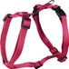 Flamingo Ziggi H-harnas - Harnas Honden - H-harnas Ziggi Kersenrood XS 25-40cm 10mm