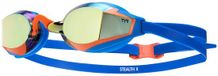 Tyr Stealth-x Race G Lunettes de natation Bleu marine / Or