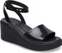 Crocs Brooklyn Serie - Dames Sandaal - Zwart/Champignon - Lichte Constructie - LiteRide Comfort - Maat 39/40
