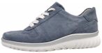 Semler Lena chaussures femme pour semelles amovibles à lacets bleu décontracté