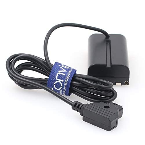 EONVIC F970 naar D-tap Dummy Batterij Stroomkabel NP F550 F570 NP-F L-serie naar D-tap voor Sony Atomos Shogun Ninja V Monitor