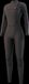 Mystic The One Fullsuit 3/2mm Zipfree Femme - 2023 - Noir - M