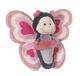 NICI 62615 Love pluche vlinder, 21 cm, in geschenkdoos, roze