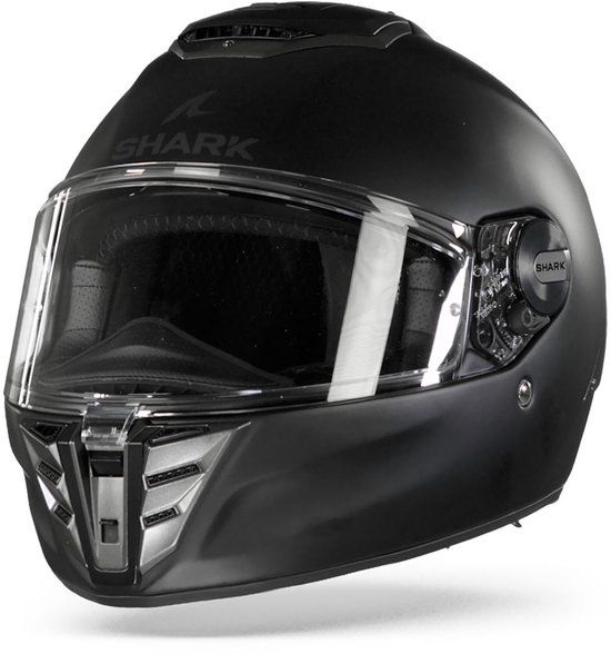 Shark SPARTAN RS BLANK Motorhelm Integraalhelm Mat Zwart Mat - Maat L