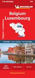 Belgique Michelin Belgium & Luxembourg - Michelin National Map 716