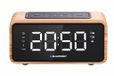 Blaupunkt CR65BT Radio portable - FM, Bluetooth, MP3, écran LED, réveil - Noir/Bois