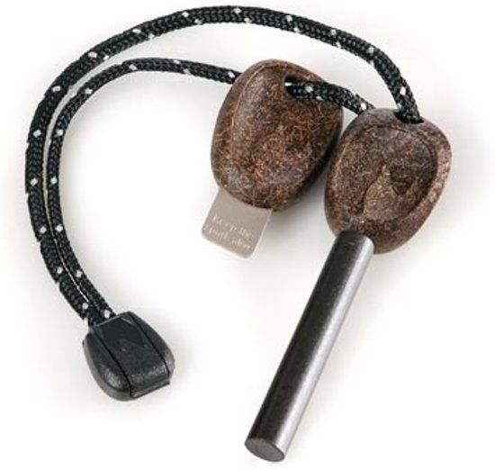 Light My Fire FireSteel Cocoshell Vuurmaker Magnesiumstick Survival Vonkenmaker Aansteker Vuuraansteker Magnesiumstaaf- Legerkwaliteit