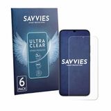 Savvies Screenprotector voor realme C100x - Folie Beschermfolie transparant 6 Stuks