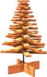 vidaXL - Kerstboom - 80 cm - Massief Grenenhout - Wasbruin