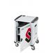 Parat U32 Zilver Laptop/tablet Multimediatrolley