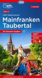 ADFC-Radtourenkarte KOMPASS Freytag & Berndt Radtourenkarte- Mainfranken / Taubertal cycling map