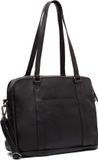 The Chesterfield Brand Pretoria Waxed Pull Up Shopper / Schoudertas - Zwart