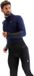Macron Sweatshirt Run Clayton Mannen Marine / Zwart Polyester Ritssluiting S