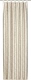 Elbersdrucke Gordijn met lussen Metropolis 255x140 cm beige