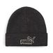 PUMA Essentials Elevated gemêleerde muts met middelhoge kroon OneSize, Black Heather