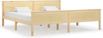 vidaXL Bedframe massief grenenhout 200x200 cm