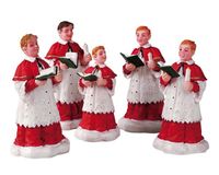Lemax The Choir - Set Of 5 - Kersthuisjes & Kerstdorpen
