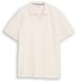 Tom Tailor - Poloshirt met ottoman-structuur - Maat XL - Gardenia White