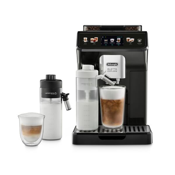 De'Longhi Eletta Explore Volautomatische Espressomachine - Zwart/Grijs - 1.8L