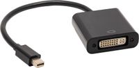 Akyga Adapterkabel DVI naar Mini DisplayPort 0.15m Zwart AK-AD-37