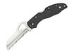 Byrd Uniseks zakmes voor volwassenen, zwart, 17,8 cm