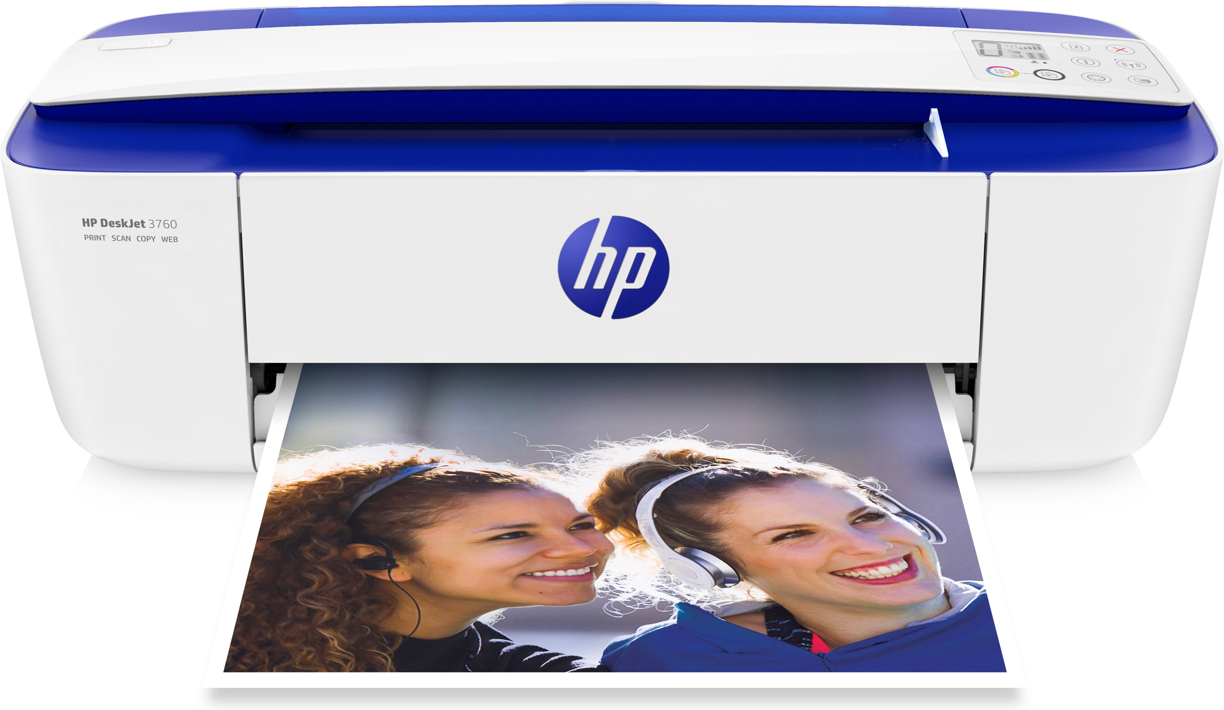 rijst kijk in adverteren HP DeskJet HP DeskJet 3760 All-in-One printer, Kleur, Printer voor Home,  Afdrukken, kopiëren, scannen, draadloos, Draadloos; Geschikt voor HP  Instant Ink; Printen vanaf een telefoon of tablet; Scannen naar pdf |  Specificaties 