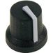 Cliff CL170844BR Bouton rotatif Noir, Gris (Ø x h) 16.8 mm x 14.5 mm 1 pièce(s)