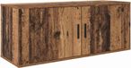 vidaXL Étagère murale pour TV, 100 x 34,5 x 40 cm, bois recyclé