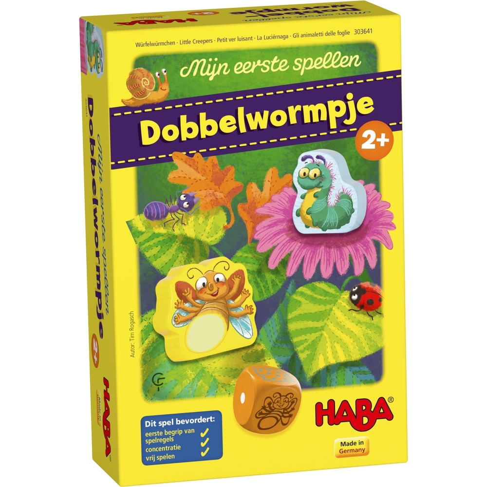 Haba Mijn eerste spellen – Dobbelwormpje