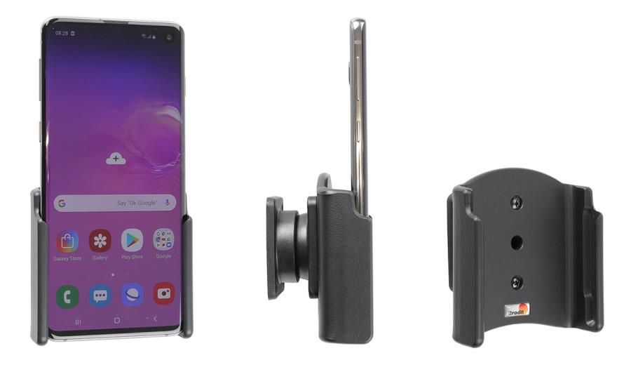 Brodit 711115 Passieve houder voor Samsung Galaxy S10 - Zwart