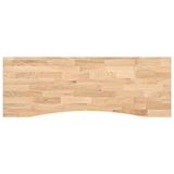 VidaXL Bureaublad rechthoekig 140x50x2,5 cm onbehandeld eikenhout
