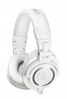 Audio-Technica ATH-M50XWH Over-Ear Headphones - White