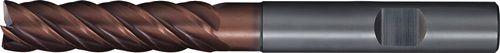Promat/Tecwerk Schachtfrees | Fabrieksnorm | nominale-d. 8 mm inzetlengte 30 mm | VHM TiAlN DIN 6535 HB | snedeaantal 5 extra lang - 4000866565