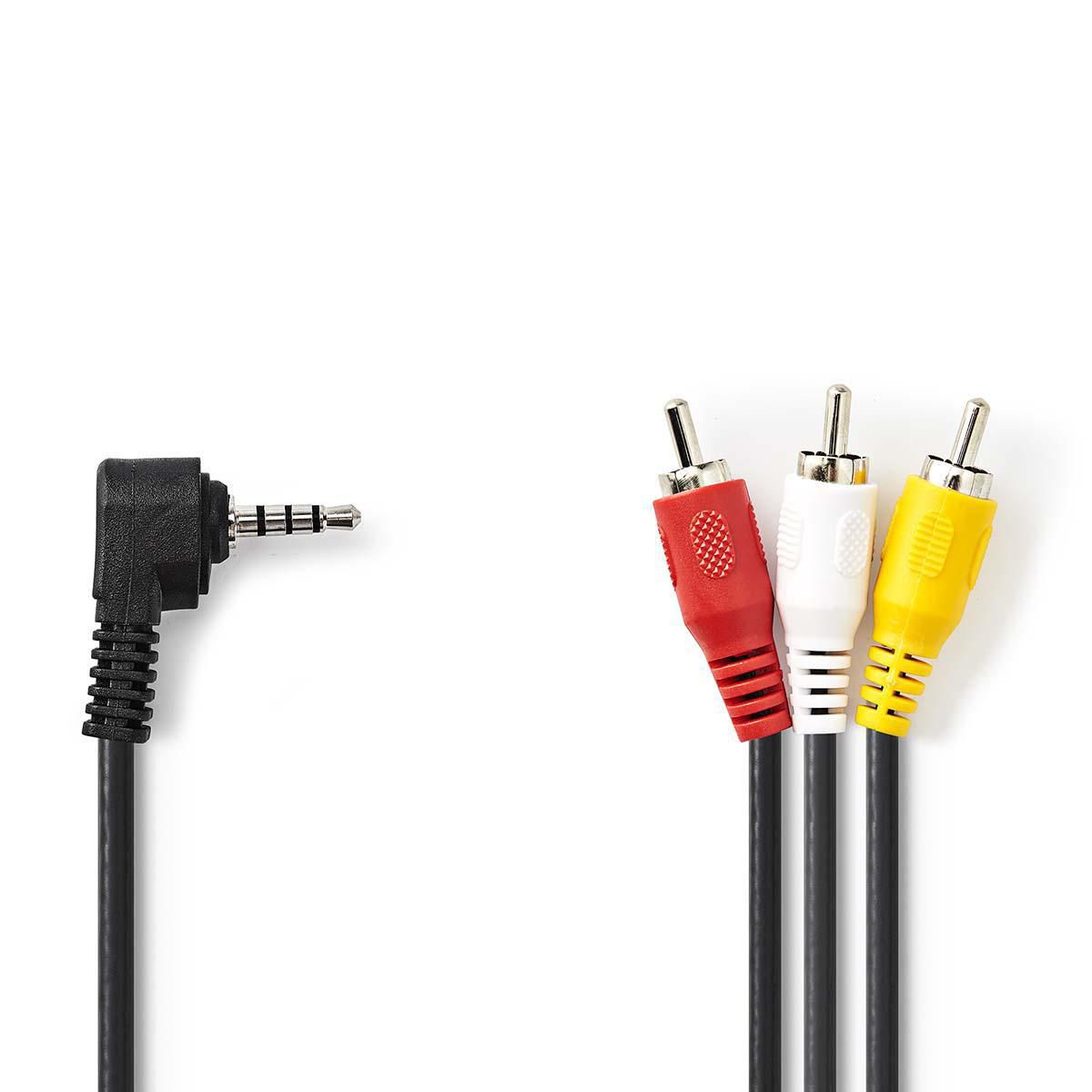 Nedis CVGP22400BK10 - Audio kabel - 1 m - Zwart