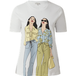 s.Oliver T-shirt pour femme 2181263 avec imprimé sur le devant, 01d3, taille 26