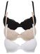 bonprix BH sand / zwart / wit