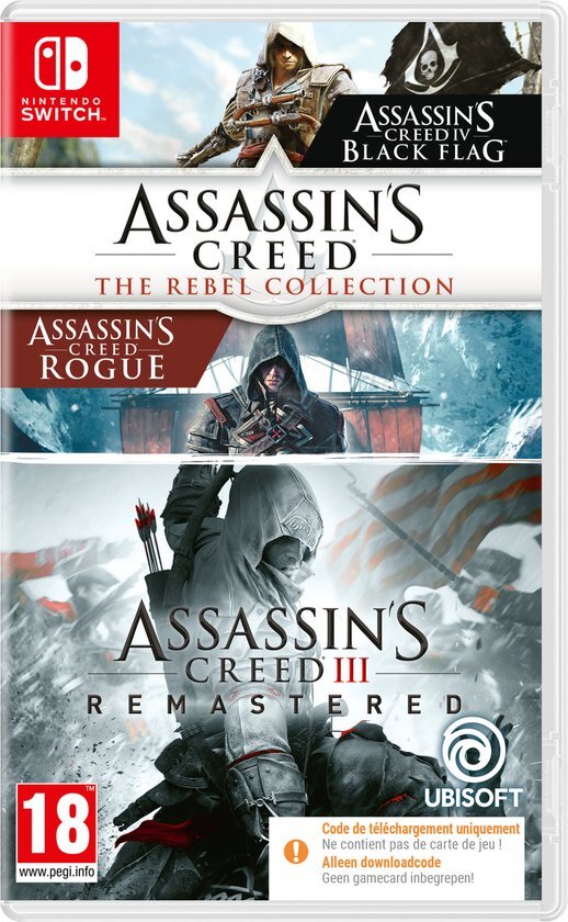 Assassins&#39;s Creed: Rebel Collection - Nintendo Switch - Code in a box