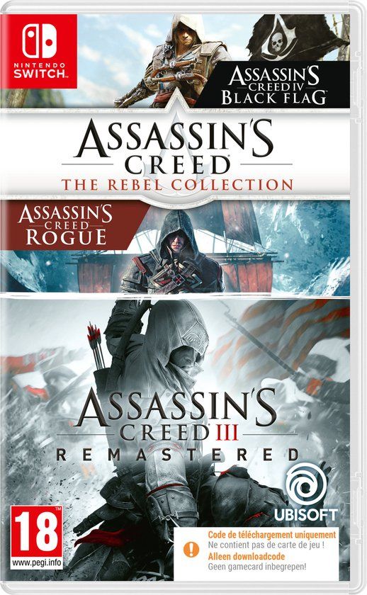 Assassin's Creed: Rebel Collection - Nintendo Switch - Code in a box