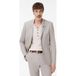 John Varvatos Wallace Veste - Coupe ajustée à revers cranté Champignon