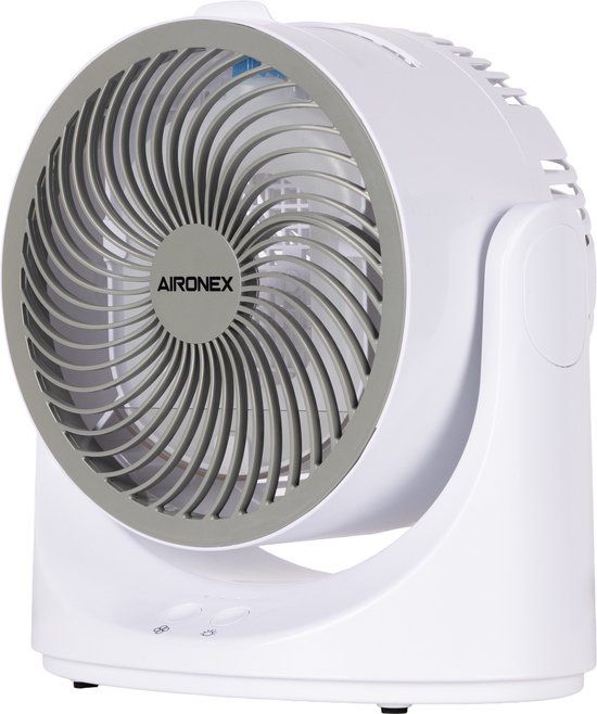 Aironex Mini Aircooler - Persoonlijke Luchtkoeler met Ice Box - Draagbare Ventilator & Luchtbevochtiger - Oplaadbaar - 3 Snelheden - 7 Kleuren LED - Fluisterstil
