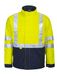 ProJob 648404 – 10-7 brandblusdeken, hoge zichtbaarheid, geel/marineblauw, XL